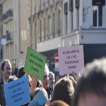 Manifestation pour le droit à l'IVG le 1 février 2014 photo n°1 