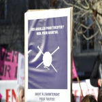 Manifestation pour le droit à l'IVG le 1 février 2014 photo n°3 