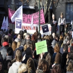 Manifestation pour le droit à l'IVG le 1 février 2014 photo n°5 