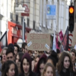 Manifestation contre la sélection à l'Université le 1 février 2018 photo n°8 