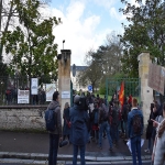 Manifestation contre la sélection à l'Université le 1 février 2018 photo n°10 