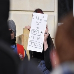 Manifestation contre la sélection à l'Université le 1 février 2018 photo n°13 