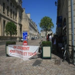 Manifestation contre les expulsions le 1 août 2013 photo n°1 