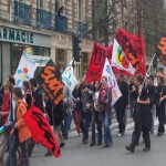 Manifestation de l'Education nationale à Rennes le 2 avril 2005 photo n°29 
