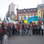 Manifestation de l'Education nationale à Rennes le 2 avril 2005 photo n°30 