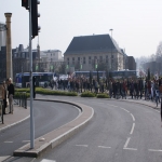 Manifestation contre les rformes universitaires le 2 avril  2009 photo n6 