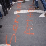 Manifestation contre les réformes universitaires le 3 mars 2009 photo n°37 
