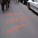 Manifestation contre les réformes universitaires le 3 mars 2009 photo n°40 
