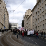 Manifestation contre les réformes universitaires le 3 mars 2009 photo n°74 