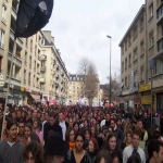 manifestation contre le CPE le 4 avril 2006 photo n°2 