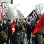 Manifestation anti-OTAN  Strasbourg  le 4 avril 2009 photo n273 