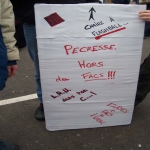 Manifestation contre la LRU le 4 dcembre 2007 photo n1 