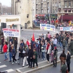Manifestation pour la défense des 35h le 5 février 2005 photo n°31 