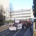 Manifestation contre les réformes universitaires le 5 février 2009 photo n°3 
