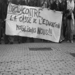 Manifestation contre les réformes universitaires le 5 février 2009 photo n°16 