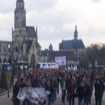 Manifestation contre les réformes universitaires le 5 février 2009 photo n°30 