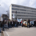 Manifestation contre les réformes universitaires le 5 mars 2009 photo n°2 