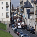 Manifestation contre les réformes universitaires le 5 mars 2009 photo n°4 