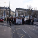 Manifestation contre les réformes universitaires le 5 mars 2009 photo n°26 