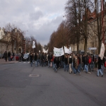 Manifestation contre les réformes universitaires le 5 mars 2009 photo n°42 