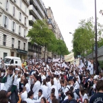 Manifestation des étudiants en médecine à Paris le 6 avril 2005 photo n°41 