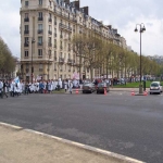 Manifestation des étudiants en médecine à Paris le 6 avril 2005 photo n°49 