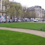 Manifestation des étudiants en médecine à Paris le 6 avril 2005 photo n°51 