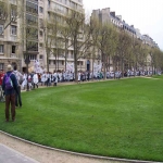 Manifestation des étudiants en médecine à Paris le 6 avril 2005 photo n°60 