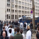 Manifestation des étudiants en médecine à Paris le 6 avril 2005 photo n°75 