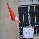 Manifestation des salaris de France Tlcom le 6 octobre 2009 photo n2 