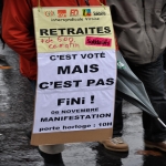 manifestation contre la réforme des retraites le 6 novembre 2010 photo n°24 