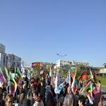 Manifestation de soutien à un syndicaliste enseignant le 7 mars 2011 photo n°2 