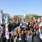 Manifestation de soutien à un syndicaliste enseignant le 7 mars 2011 photo n°4 