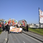 Manifestation de soutien à un syndicaliste enseignant le 7 mars 2011 photo n°6 