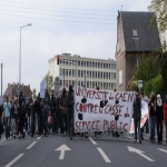 Manifestation de popularisation contre la LRU le 7 mai 2009 photo n14 