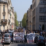 Manifestation de popularisation contre la LRU le 7 mai 2009 photo n63 