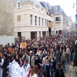 Manifestation des lycéens le 8 mars 2005 photo n°7 
