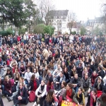 Manifestation des lycéens le 8 mars 2005 photo n°12 