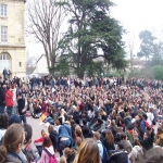 Manifestation des lycéens le 8 mars 2005 photo n°13 