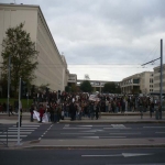Manifestation contre la loi d''autonomie des universits le 8 novembre 2007 photo n3 