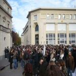 Manifestation contre la loi d''autonomie des universits le 8 novembre 2007 photo n12 