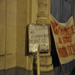 Manifestation contre la baisse des budgets alloués à la réinsertion sociale le 8 novembre 2011 photo n°3 