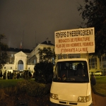 Manifestation contre la baisse des budgets alloués à la réinsertion sociale le 8 novembre 2011 photo n°5 