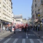 Manifestation contre la loi Macron et les politiques d'austrit le 9 avril 2015 photo n2 