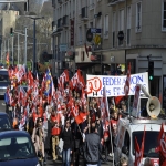 Manifestation contre la loi Macron et les politiques d'austrit le 9 avril 2015 photo n4 