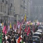 Manifestation contre la loi Macron et les politiques d'austrit le 9 avril 2015 photo n12 