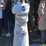 Manifestation contre la politique sociale de Macron le 9 octobre 2018 photo n°6 
