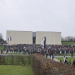 rassemblement en soutien  Charlie Hebdo devant le Mmorial le 10 janvier 2015  photo n1 