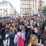 Manifestation des lycéens le 10 février 2005 photo n°4 