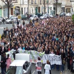 Manifestation des lycéens le 10 février 2005 photo n°21 
